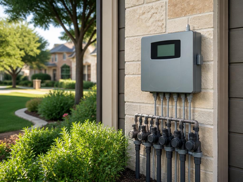 Programming a smart irrigation controller for a North Texas home