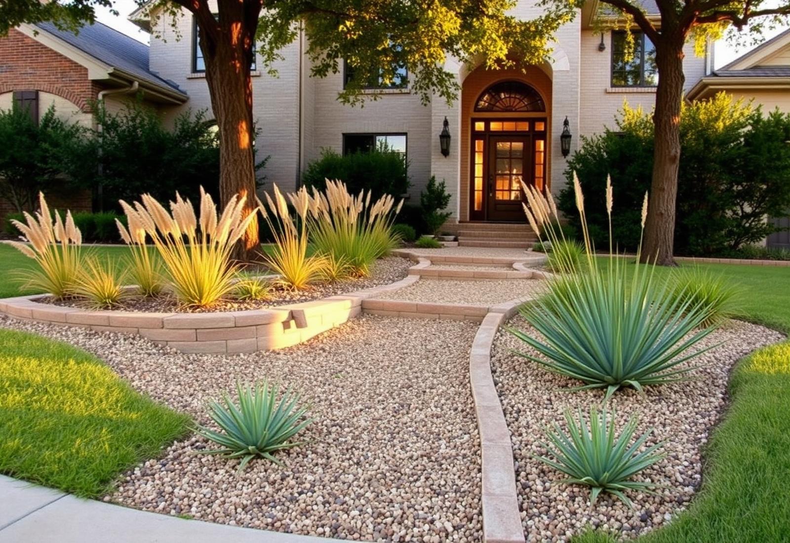 Plano Low-Maintenance Landscape